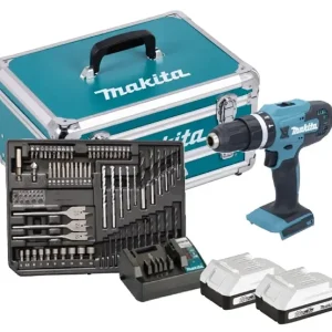 Ostatnie sztuki Wiertarko-wkrętarka udarowa Makita HP488D008 2x2.0Ah