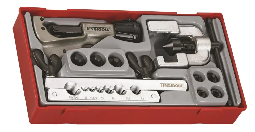 10-elementowy zestaw do formowania zakończeń rurek Teng Tools TTTF10 (144040102) Sprawdź teraz